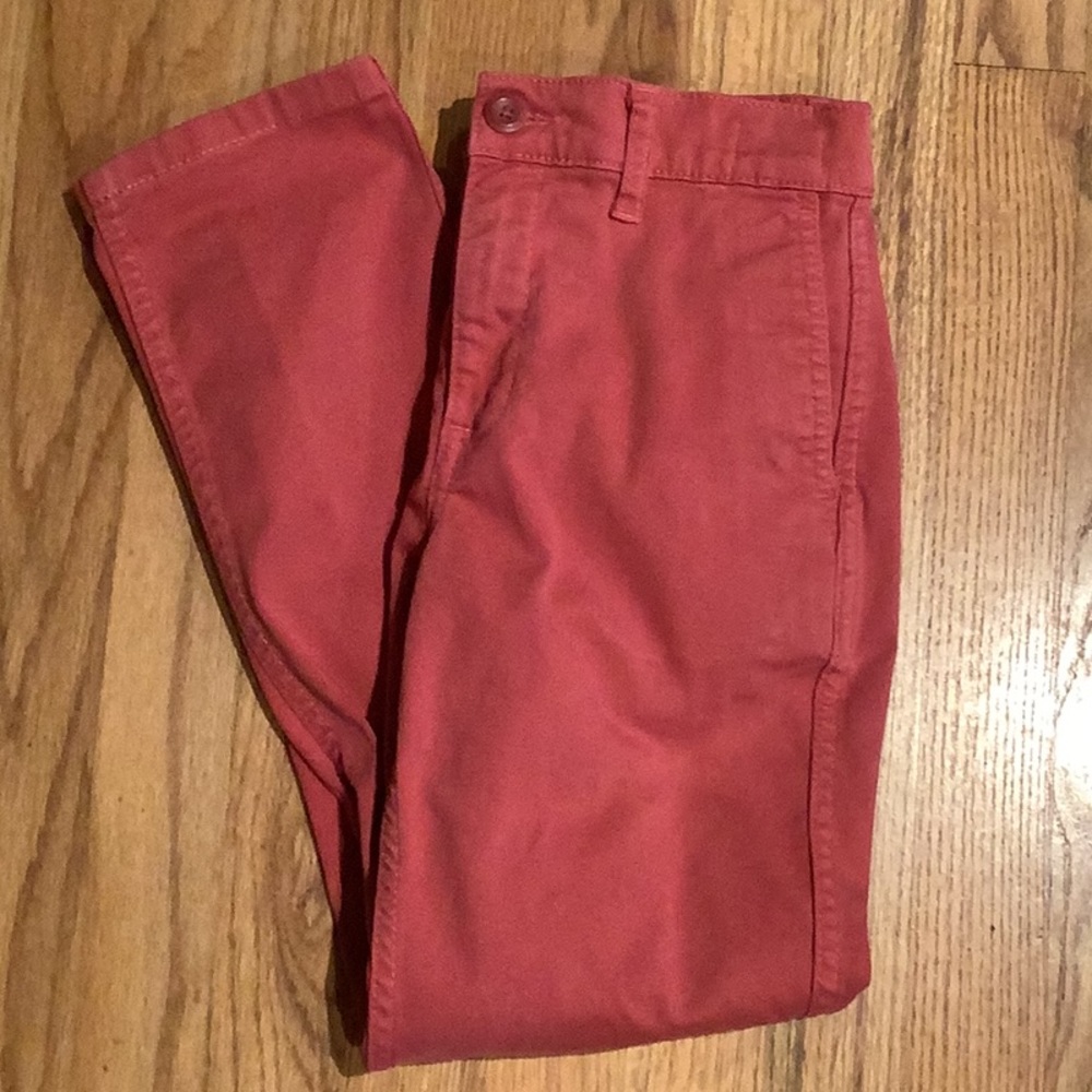 J. Crew: PANTS - Vintage Straight - Papaya - Women’s Size 24P - 97% Cotton